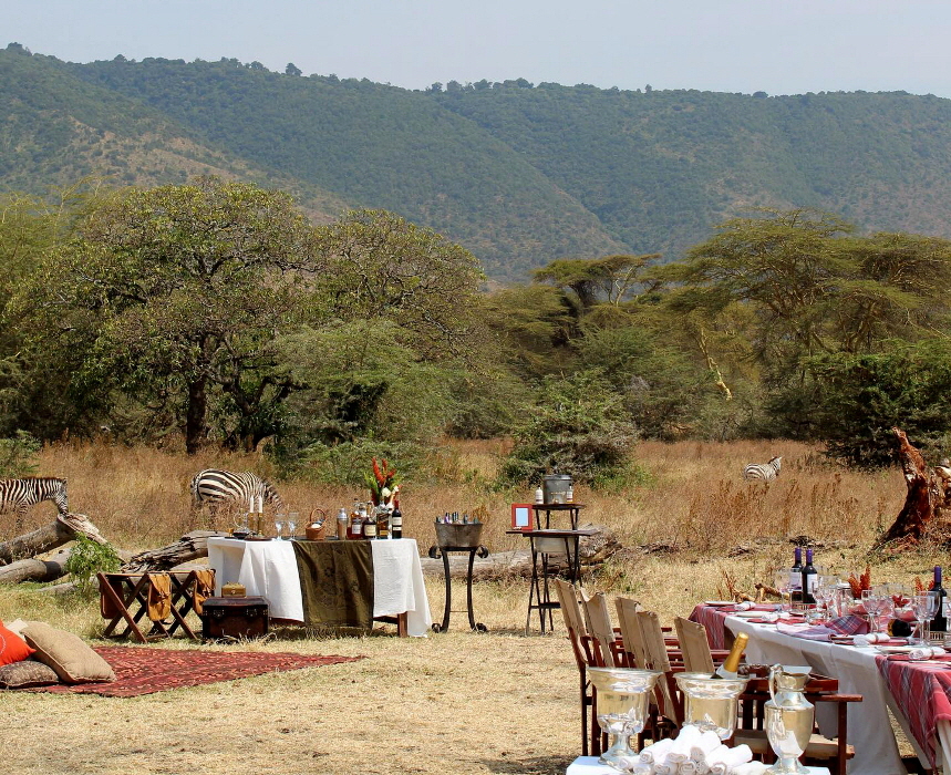 The Manor at Ngorongoro Picknick im Krater